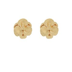 Textured Flower Earrings